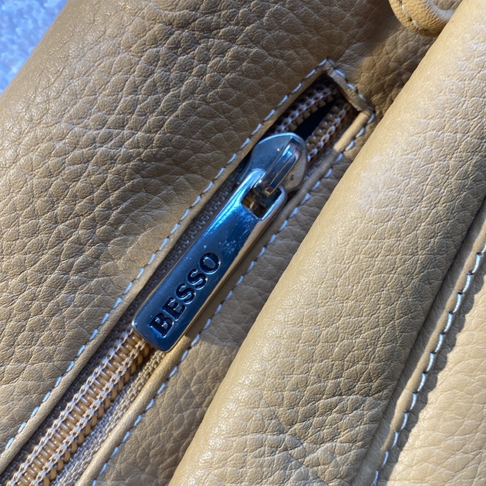 Chic Leather Backpack - image 3